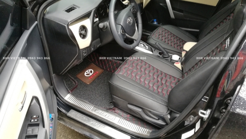 Thảm lót sàn ô tô 5D 6D Toyota Altis 2022 giá gốc tận xưởng, bảo hành trọn đời